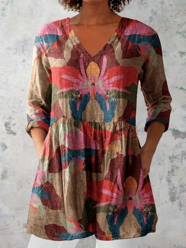 Harmony | Lange V-hals blouse