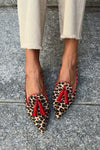 Velara | Leopard Komfort Mokassins