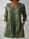 Addison | Lange V-hals blouse