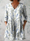 Kara | Lange V-hals blouse