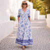 Elly | Elegantes Blumenkleid mit einem luftigen Flair
