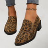Luvina | Leopard Elegante Mokassins